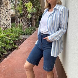 Bermuda shorts bomuld str. S-XL