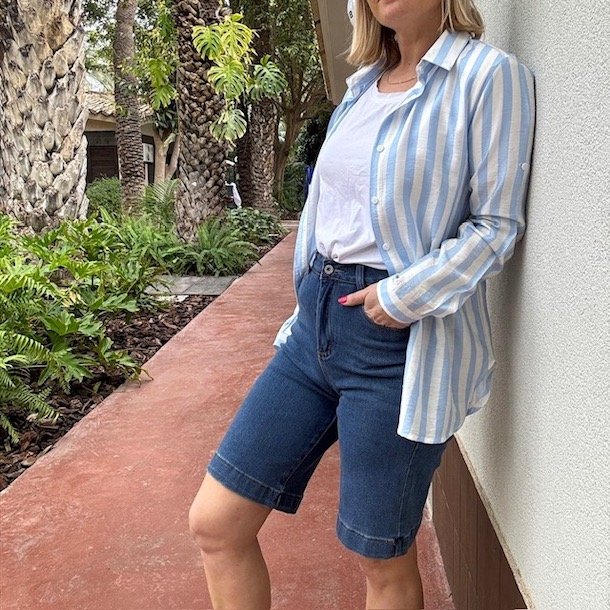 Bermuda shorts bomuld str. S-XL