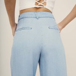 Bukser soft LIGHT denim lyocell str. 34-42