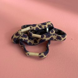 Leopard hrelastikker st af 4 stk