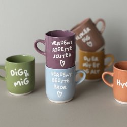 Krus med sde tekster