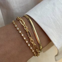armbnd DARLING DENISE  Forgyldt Slv