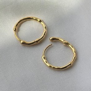 Hoops NIA forgyldt slv