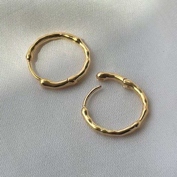 Hoops NIA forgyldt slv