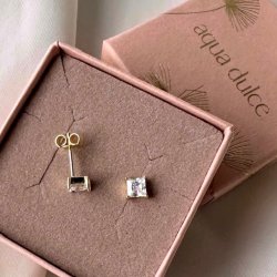 restikker EDGE MEDIUM Forgyldt Slv