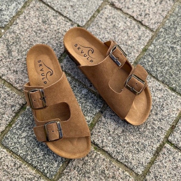 Biosandal Skvulp sand ruskind