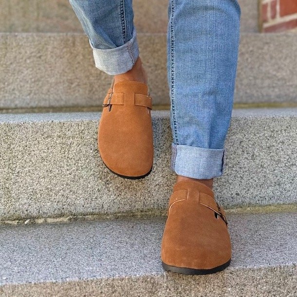 Slipper morph cognac ruskind str. 36-41