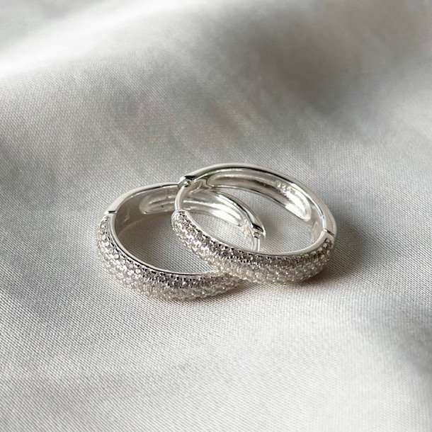 Hoops DARLING EMMA 20 mm Sterling Slv