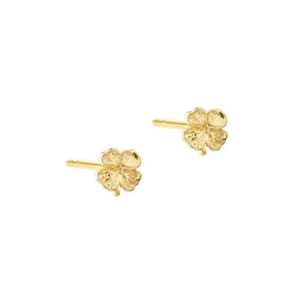 �restik CLOVER SMALL - Forgyldt S�lv
