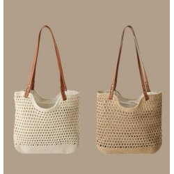 Taske h�klet sommershopper med skulderrem
