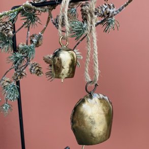 Klokke  metal Antik gold