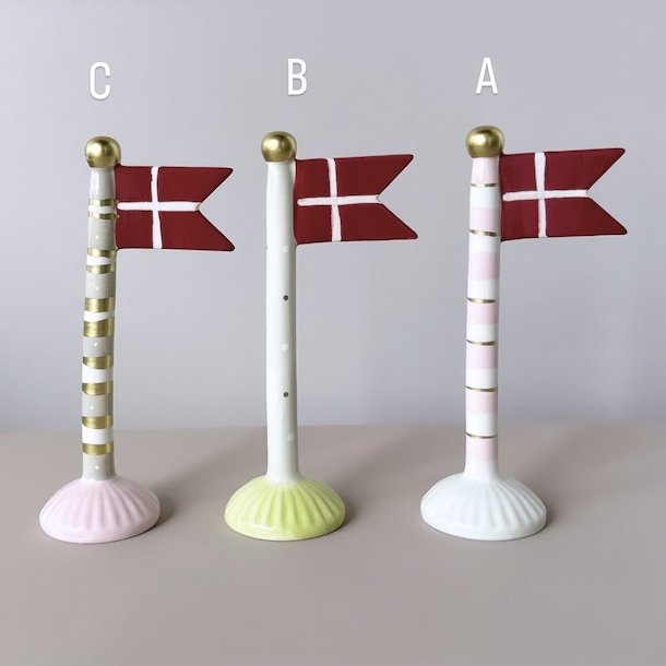 Flag stor keramik