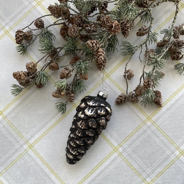 Kogle til ophng Dia. 6cm Sort