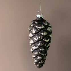 Kogle til ophng Dia. 6cm Sort