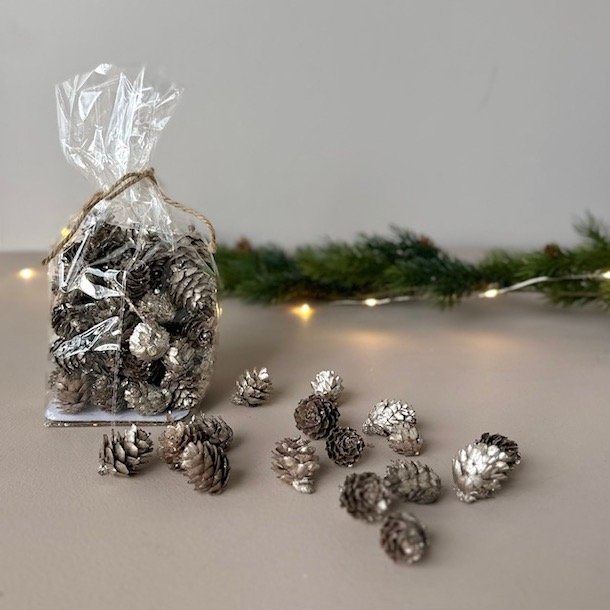 Mini kogler i pose guld 150g