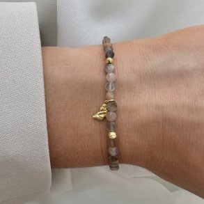 Armbnd KOI SUN Forgyldt Slv