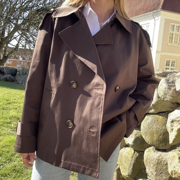 Trenchcoat vandafvisende str. S-L 