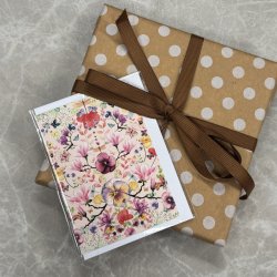 Kort med konvolut 7,5 x 10,7 cm All By Voss