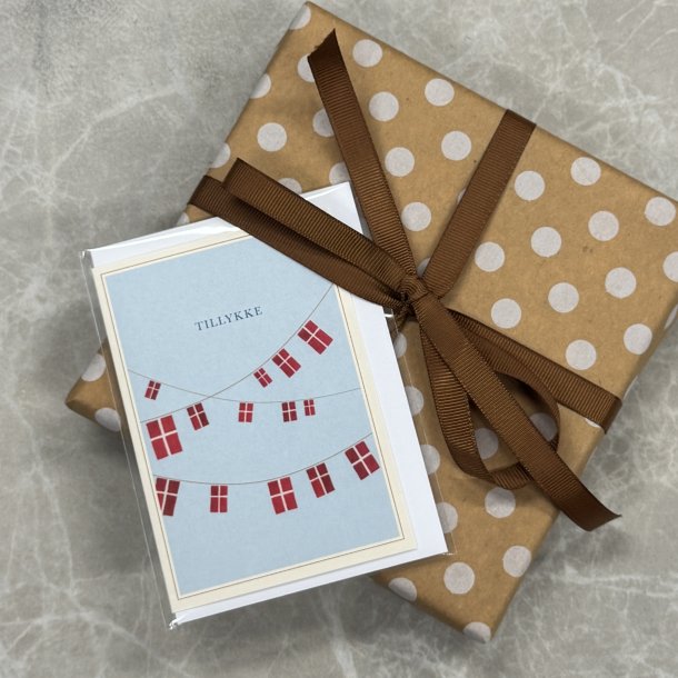 Kort med konvolut 7,5 x 10,7 cm All By Voss