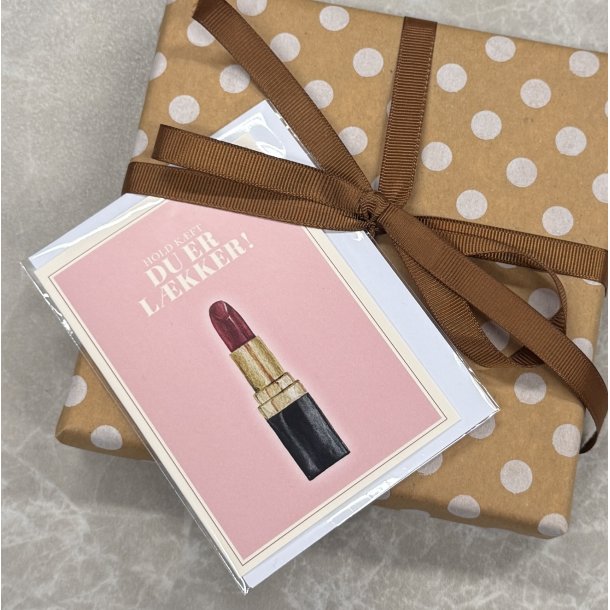 Kort med konvolut 7,5 x 10,7 cm All By Voss