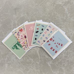 Kort med konvolut 7,5 x 10,7 cm All By Voss