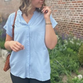 Sommer bluse bomuld str. str. L-3XL