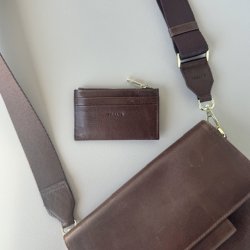 Silja kortholder skind