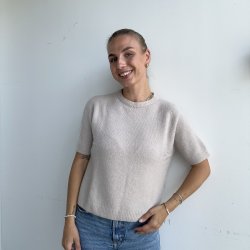 Kort�rmet sweater Alba Str S-L Alpha uld