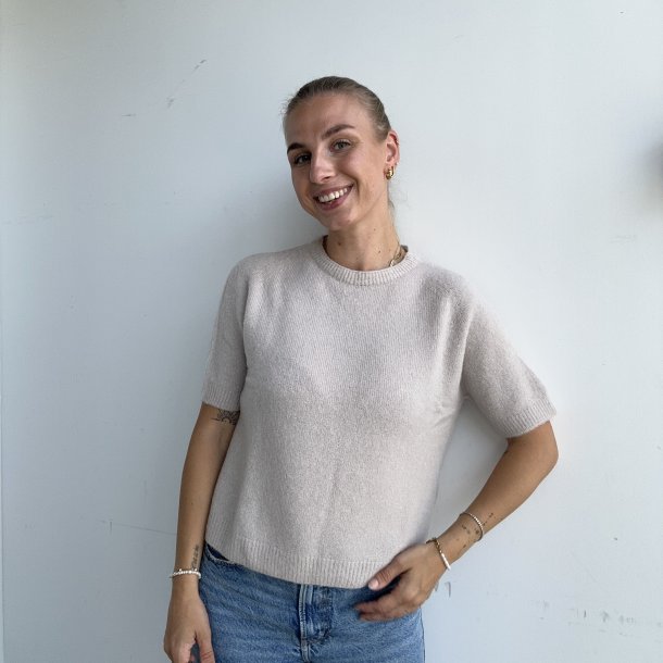 Kort�rmet sweater Alba Str S-L Alpha uld