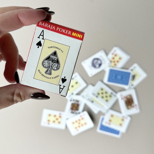 Mini spille kort