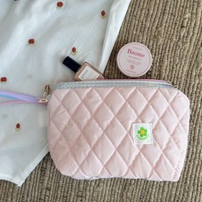 Kosmetik taske quilt pastel