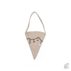 Joyful christmas juleoph�ng � hjerte eller kr�mmerhus bomuld