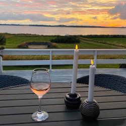 Hvide LED Kronelys 2stk 240mm