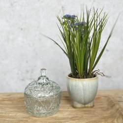 Bonboniere med skret mnster