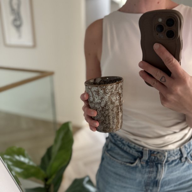 Multi krus keramik 11,8 x 9 cm