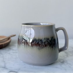 Buttet krus keramik 8,5 x 8 cm