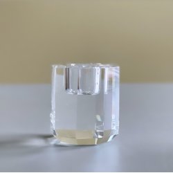 Krystal stage, klar, 6x5x5 cm