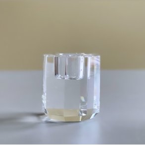 Krystal stage, klar, 6x5x5 cm