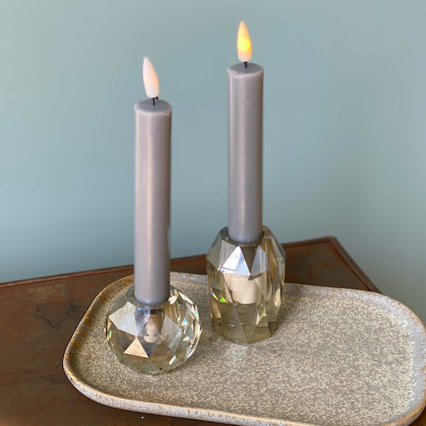 Lystestage diamant glas