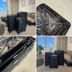 Kuffert s�t med 3 kufferter