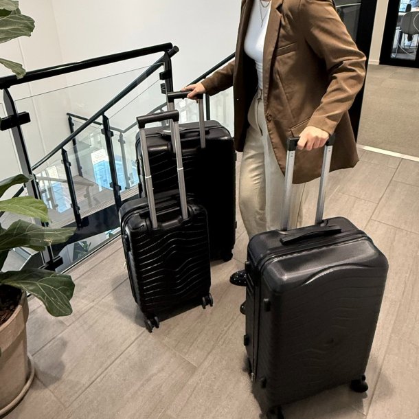 Kuffert s�t med 3 kufferter