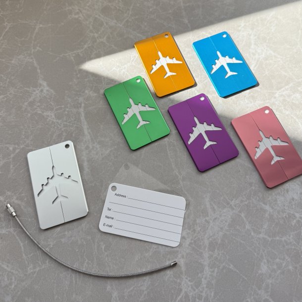 Kuffertm�rke aluminium