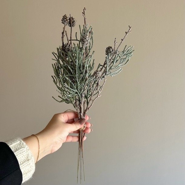 Granbuket 40cm plastik Green