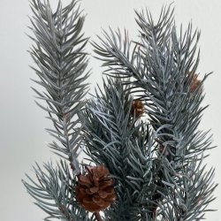 Grangren m/kogler 30cm plastik Green