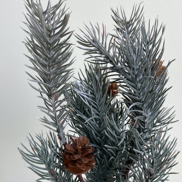 Grangren m/kogler 30cm plastik Green