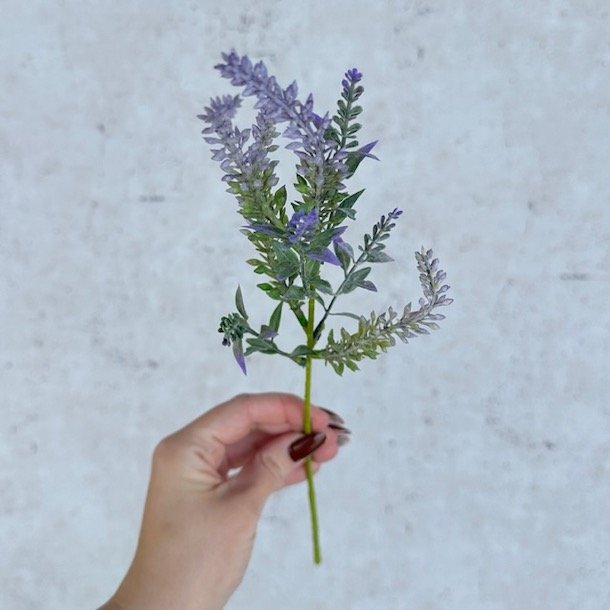 Lavendel stilk H 37cm