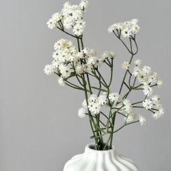 Brudeslr hvid H 60 cm