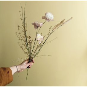 Markblomst creme-rosa 60cm