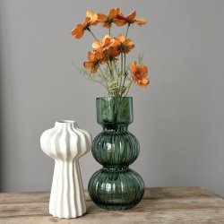 Stolt kavaler bundt orange H 48 cm