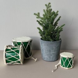 Kunstig grantr med lyskde